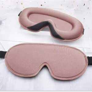 Sleeping mask dark pink